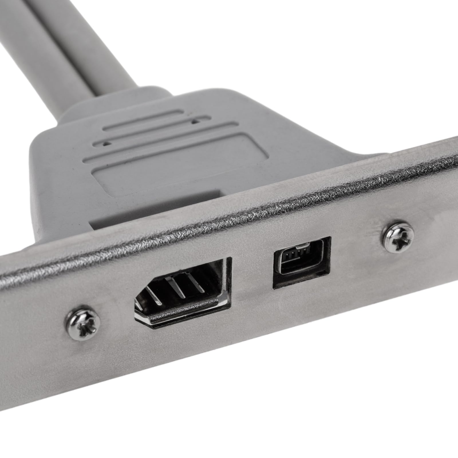 BeMatik - Piatto 400 IEEE 1394 FireWire a 4 Pin e 6 Pin Femmina