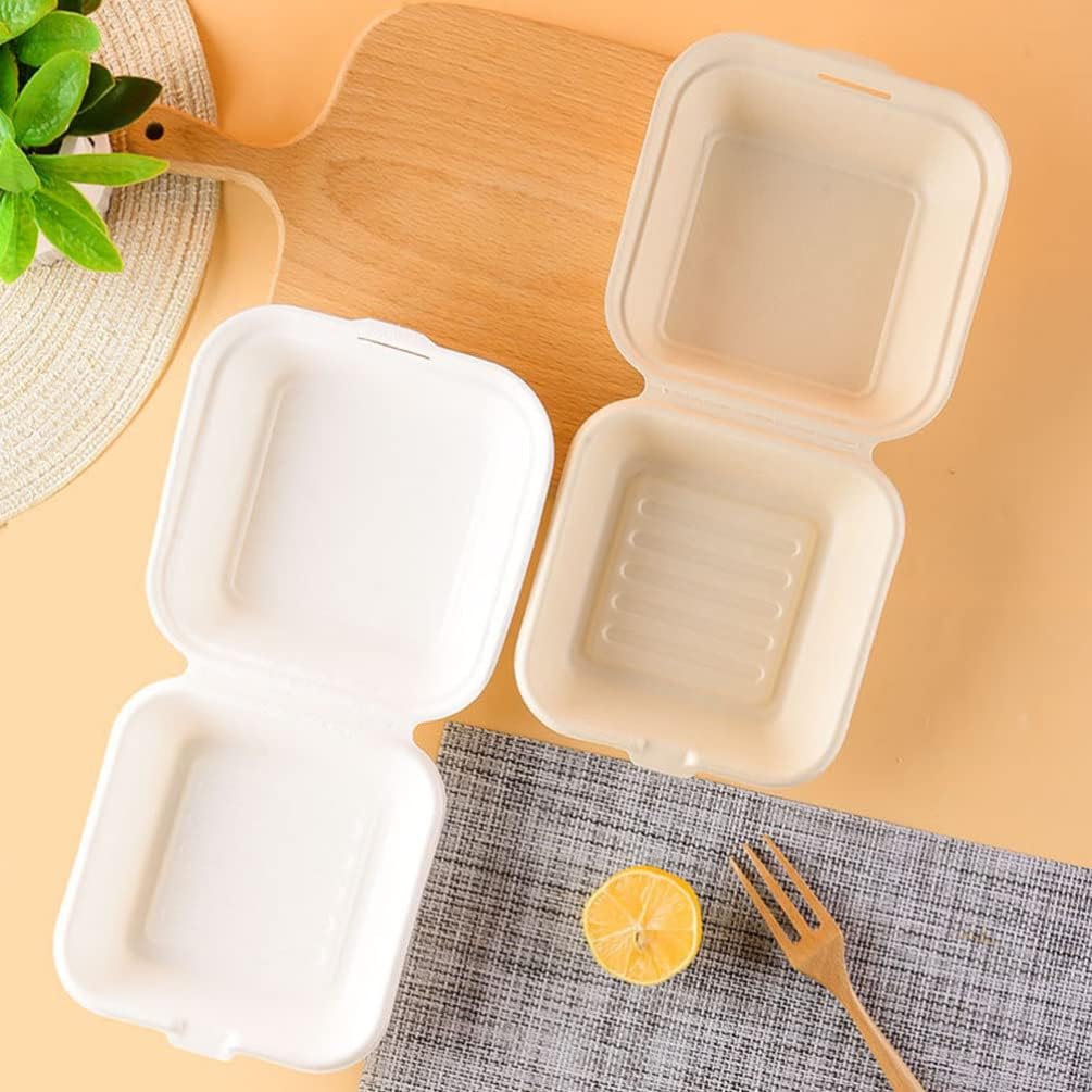 UPKOCH Chinese Take out Boxes 20Pcs Clamshell To Go Boxes Carry Out Food Containers Heavy Duty Lunch Box for Parties Restaurants and Food Trucks : Industrial & Scientific