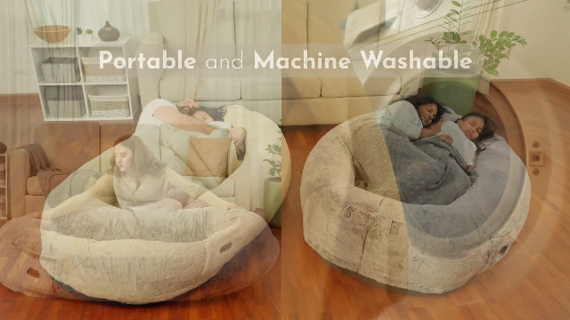 Amazon.com : Plufl Original Human Dog Bed for Adults, Washable