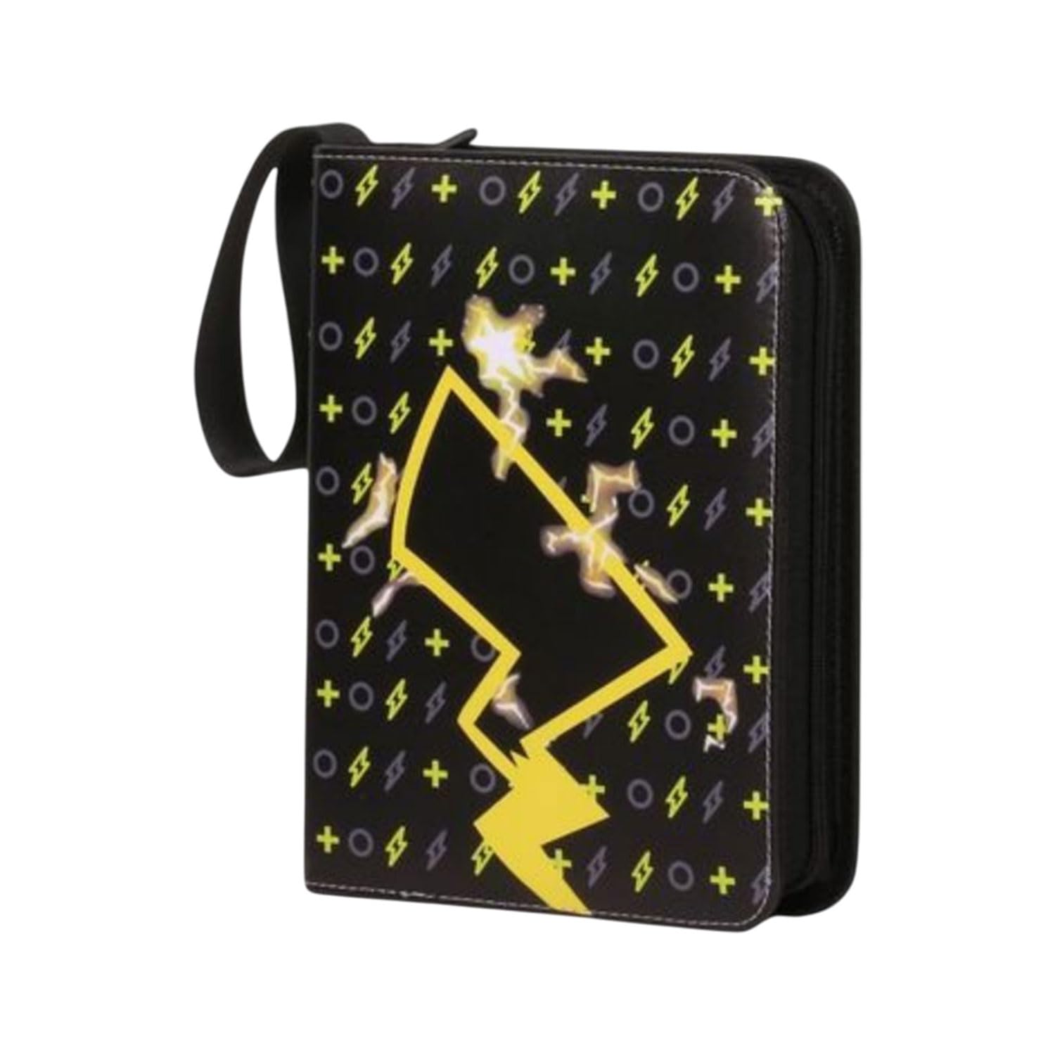 SYGA Card Binder for Game Cards, 400 Pocket Zipper Album with 50 Removable Sleeves, Premium Waterproof PU Case Card Holder – Messi Design (Yellow) — Amazon image 17