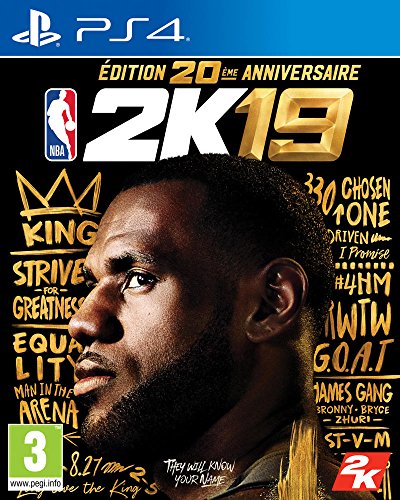 NBA 2K19 Édition 20ème anniversaire simulation basket PS4
