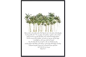 Psalm 91 Wall Art & Decor