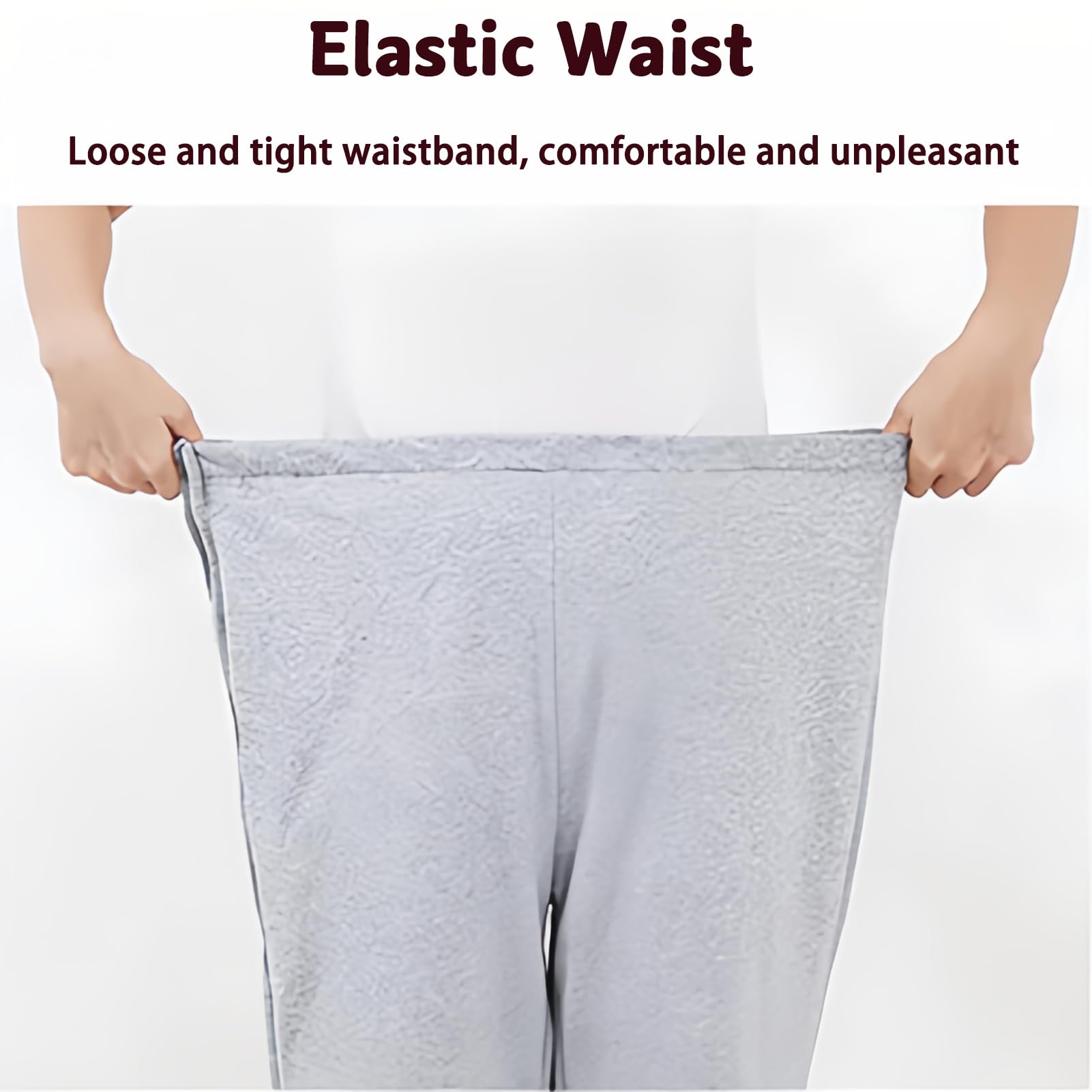 Pantaloni per incontinenza completamente aperti per pazienti costretti a letto, facile accesso per sacca per urina e sedia a rotelle