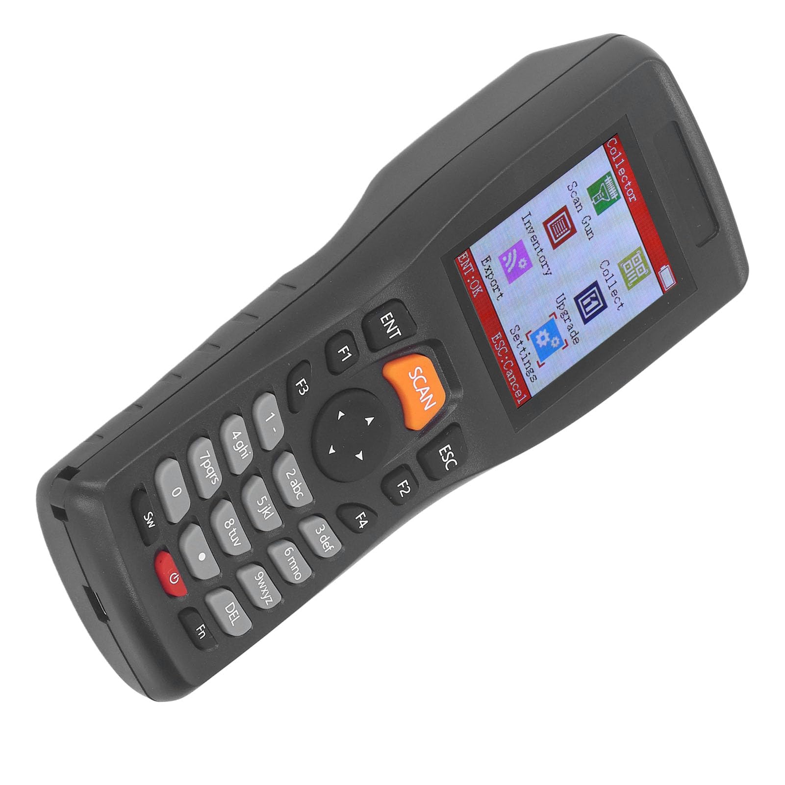 para almacén e inventario - Recolector de Datos inalámbrico y escáner de códigos de Barras 1D con Pantalla a Color TFT de 2,2 Pulgadas - Transmisión inalámbrica de 2,4 GHz con