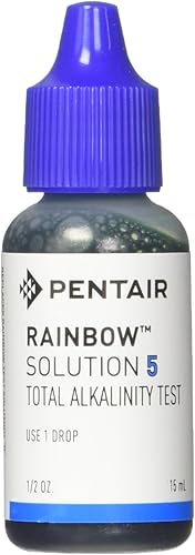 Pentair R161203 No.5 Solución de prueba de alcalinidad total, 1/2 onza