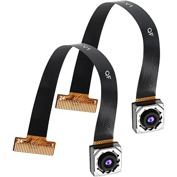 diymore Pack of 2 ESP32 CAM 5MP OV5640 Camera with Auto Focus, 120&deg; Wide Angle Embedded Vision Image Sensor, 2592&times;1944, IoT S