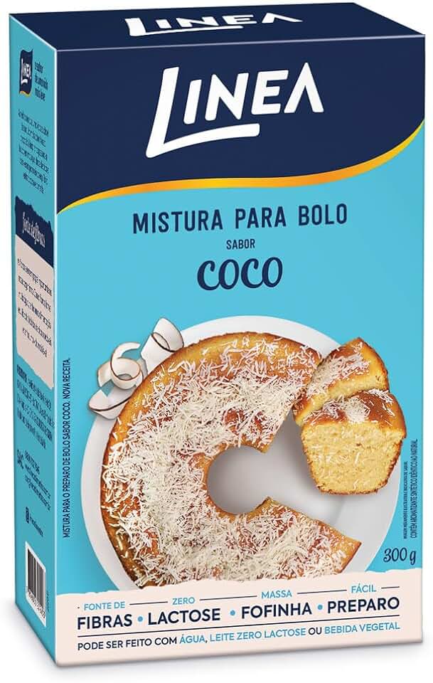 Linea Mistura Para Bolo Coco 300G