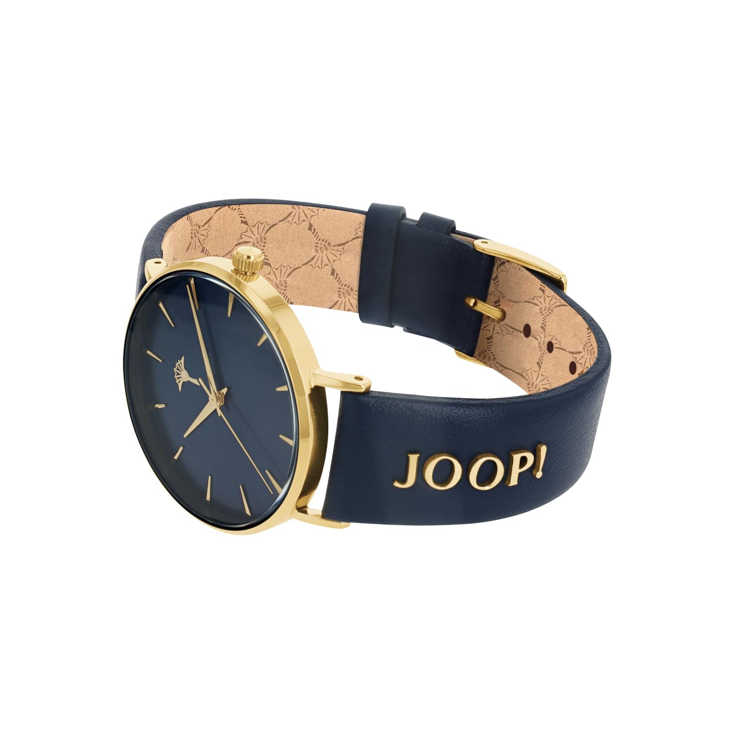JOOP! Armbanduhr für Damen, Quarzuhr Analog, mit Leder Armband, 5 bar Wasserdicht, Geschenk für Freundin und Frau, Armbanduhr Leder in Uhrenbox
