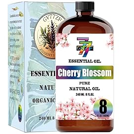 Cherry Blossom Essential Oil (8 oz / 240 ml) - Cherry Blossom Oils for diffusers, humidifiers, Home Baths, Cleaning Products, Yoga, DIY Soaps and DIY Scented Candles