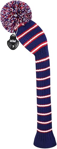 Scott Edward 1 cubierta híbrida de punto, para Fairway Wood Hybrid, con etiquetas de números giratorias