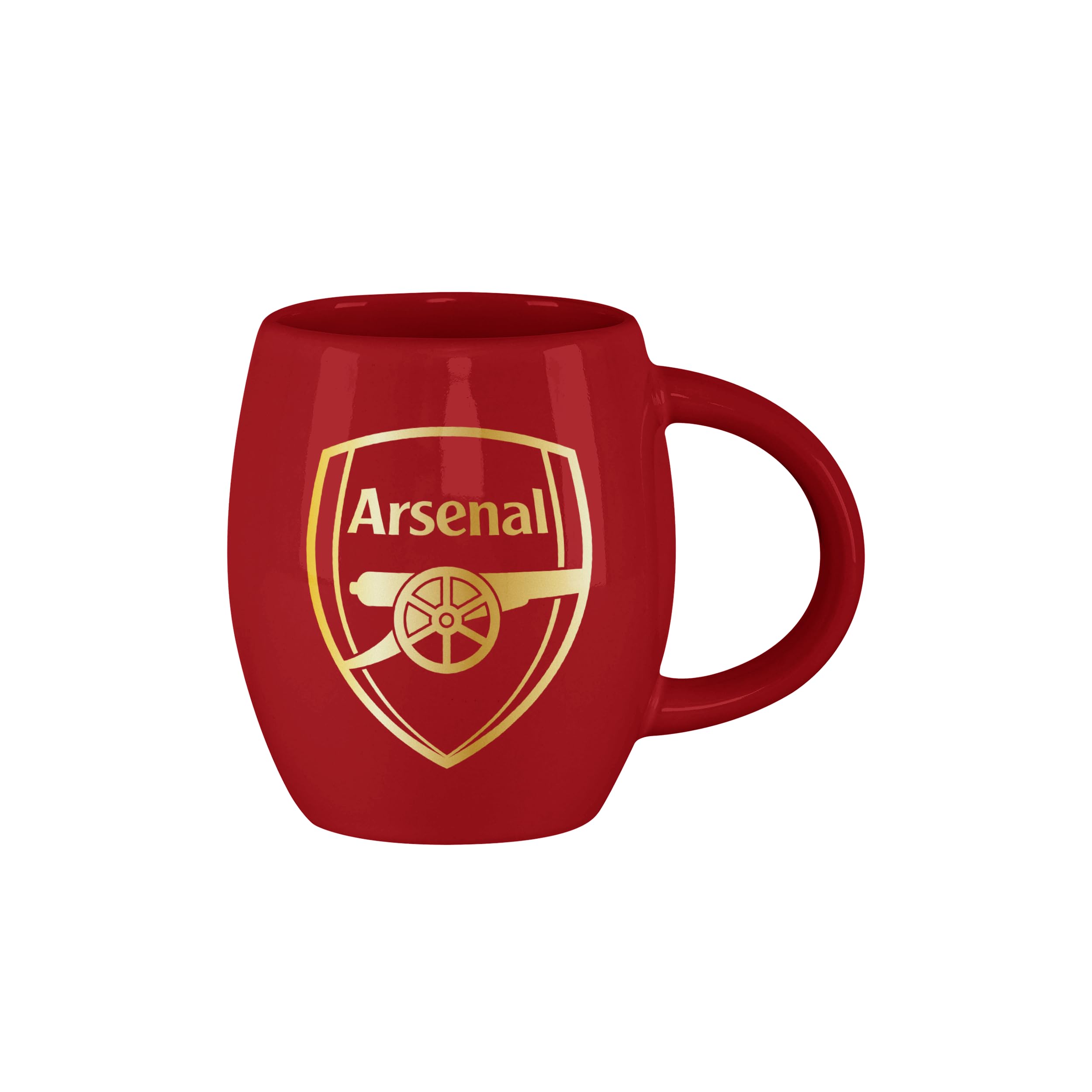 FOCO Officially Licensed Arsenal FC Metallic Slogan Tea Tub Mug