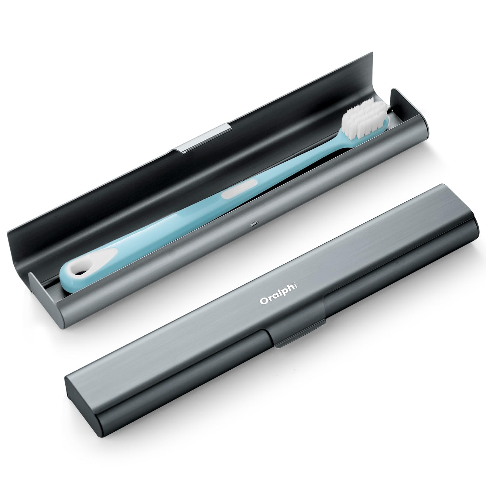 Amazon.com: Oralphi Aluminum Toothbrush Travel Case, Portable