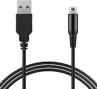 3DS 2DS DSi USB Charger Cable, Power Charger Cable Cord Compatible with Nintendo New 3DS XL/New 3DS/ 3DS XL/ 3DS/ New 2DS XL/New 2DS/ 2DS XL/ 2DS/ DSi XL/DSi, 4FT