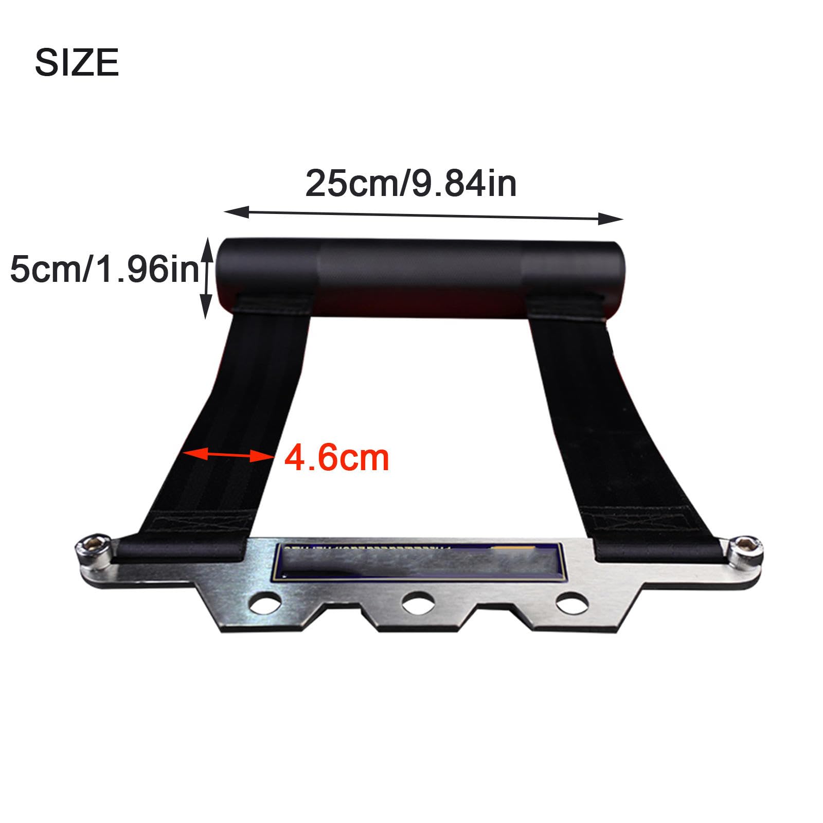 Żelazny uchwyt do ćwiczeń, sprzęt do treningu ramion żelaznych, trening siłowy przedramienia nadgarstka, średnica 5 cm do domu i siłowni