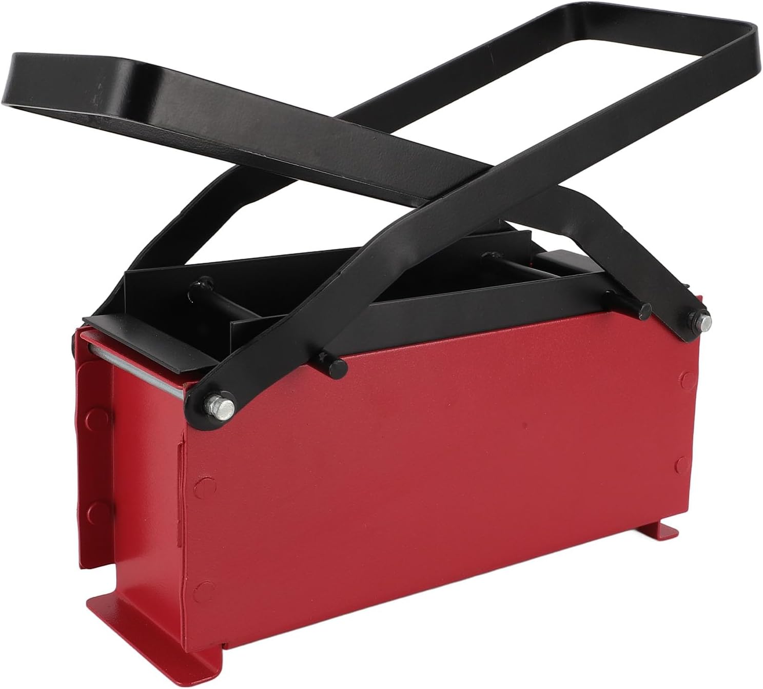 Paper Brick Maker Iron Heavy Duty Easy Operating Multifunctional Press Paper Log Briquette Maker for Home Fireplace Stove Fuel Iron Material 3045g