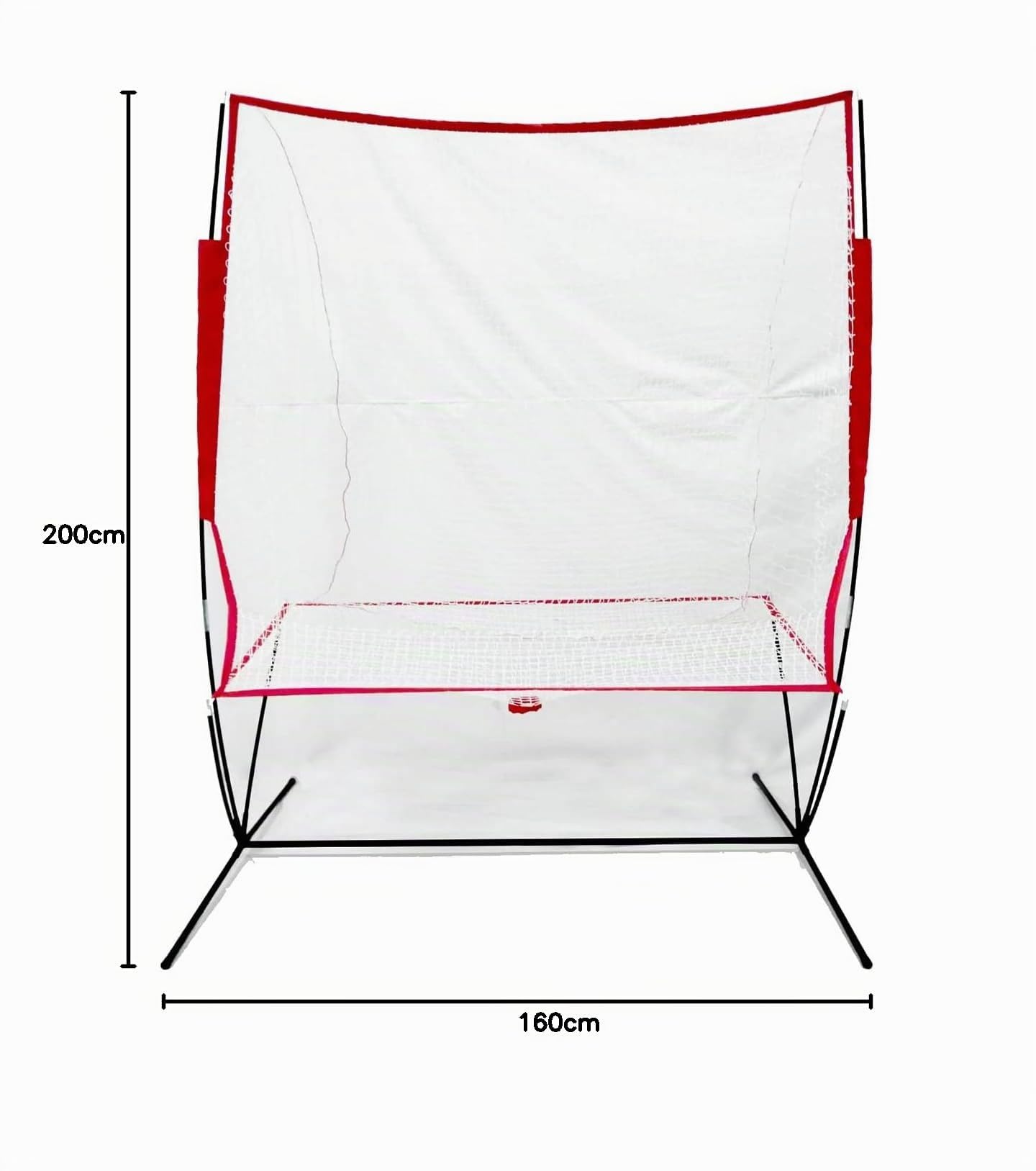 Una Red Adecuada para la máquina de Tenis,Lanzador de Tenis; Apto para béisbol&sóftbol&Cricket; portátil y fácil de Desmontar; Apto para Practicar en Interiores y Exteriores