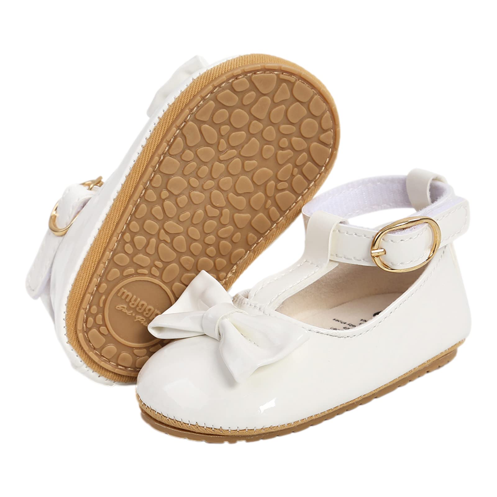 Baby Girls First Walking Shoes Mary Jane PU Leather Anti-Slip Princess Shoes Infant Baby Shoes — view 21