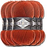 [VIELSEITIG] Der extra dicke Häkelgarn geeignet zur Herstellung von flauschiger Amigurumi, Socken, Decke o. Babydecke, Kuscheltier fürs Baby, Kissen, Mütze, Puppe, Teddy, Wohnaccessoires und vieles mehr. Auch ideal als Handmade Geschenk