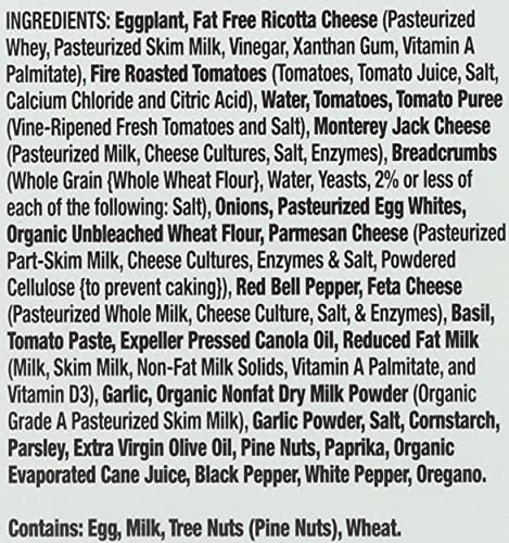 Cedarlane Foods Eggplant Stacker Entree, 9.5 Oz #TOP3