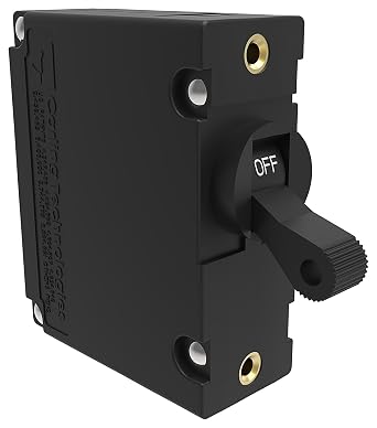 Circuit Breaker, Magnetic, 20A, 277Vac/80Dc
