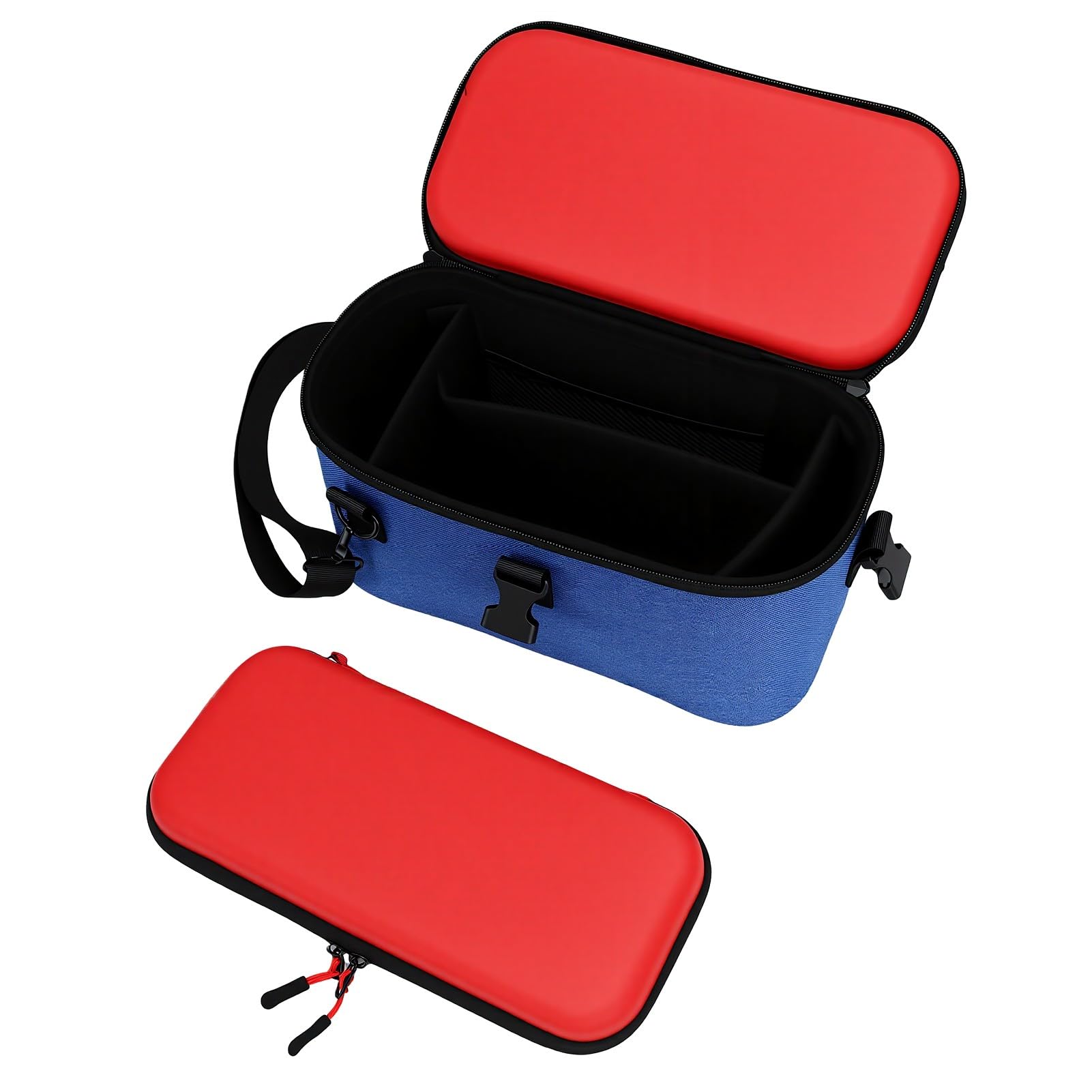 Fabater Custodia da Trasporto per Controller di Gioco Resistente Impermeabile a Doppio Strato per Accessori da Viaggio per 2 Protezione Rigida in EVA