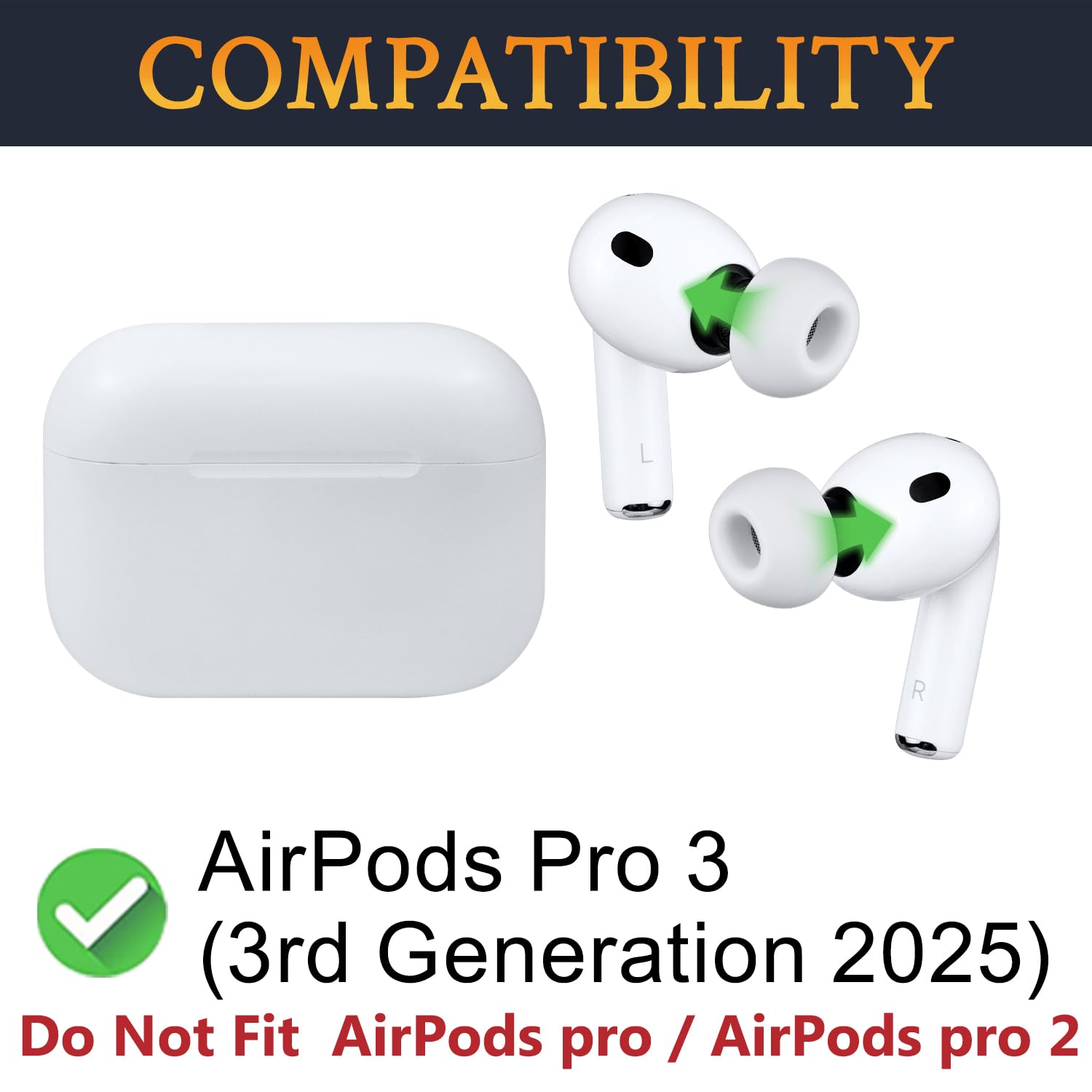 Amazon | SOULWIT シリコン イヤーピース for AirPods Pro 3 (第3世代