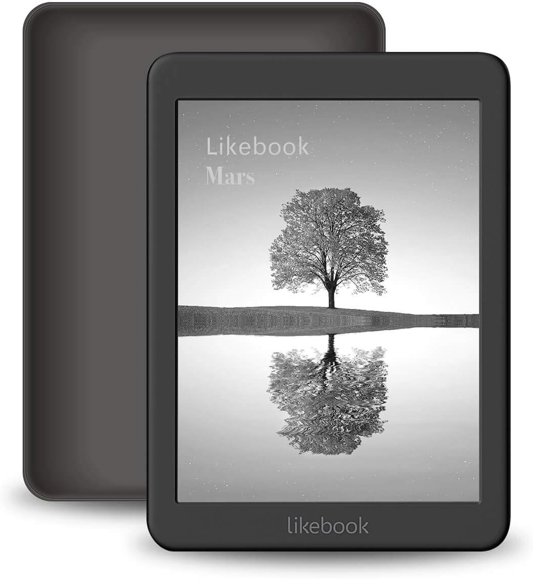 Mars E-Reader, 7.8' Carta Touch Screen,300PPI, 8Core Processor，Adjustable Built-in Warm/Cold Light, Built-in Audible, Support Google Play Store, Android 8.1