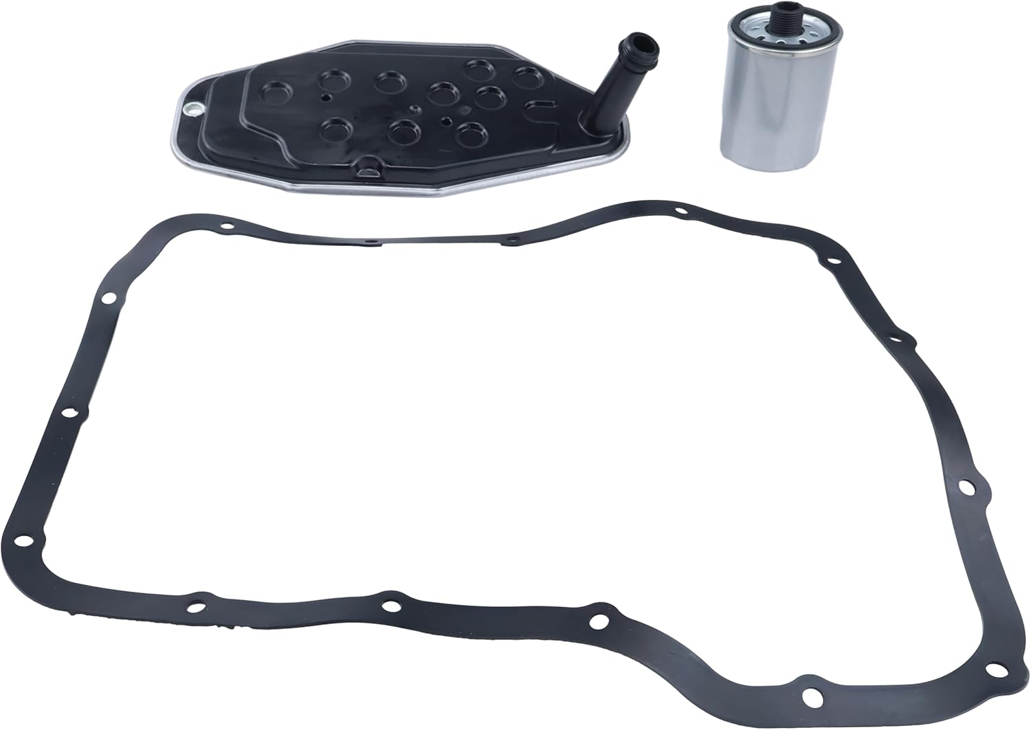 Transmission Filter Kit With Pan Gasket 5179267AD 5013470AE Compatible With 45RFE 545RFE 65RFE 66RFE 68RFE 1999-UP 4X4