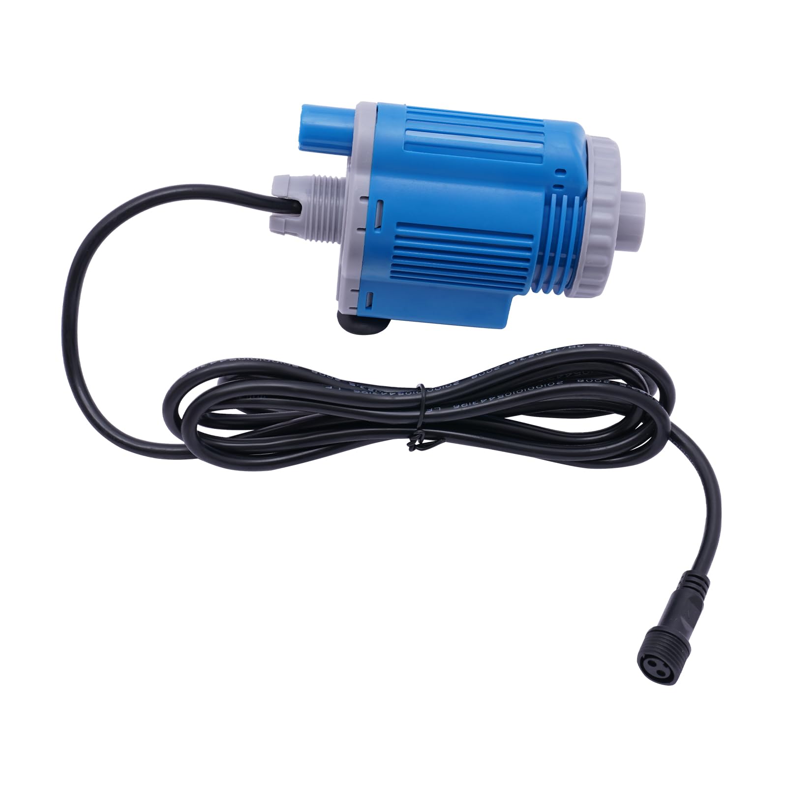 Kit de aspiradora eléctrica para suelos de acuario, limpiador de grava, sifón para cambio de agua/eliminación de detritos/limpieza de arena con 4 tubos de extensión de 28 W
