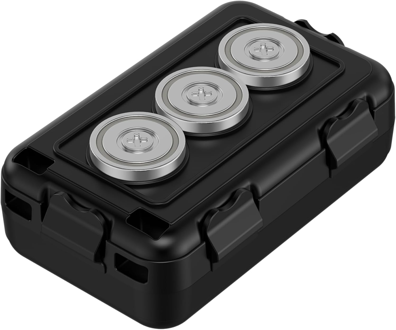 MAILADA Magnetic Key Holder, Black Combination Lock Box With 3xN52