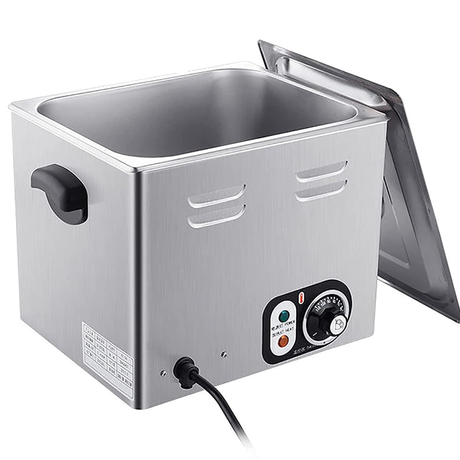 Eoweiot Electric Egg Cooker, Stainless Steel, Large Capacity for Soft-Boiled and Half-Cooked Eggs, 75 Degree Hot Spring Function
