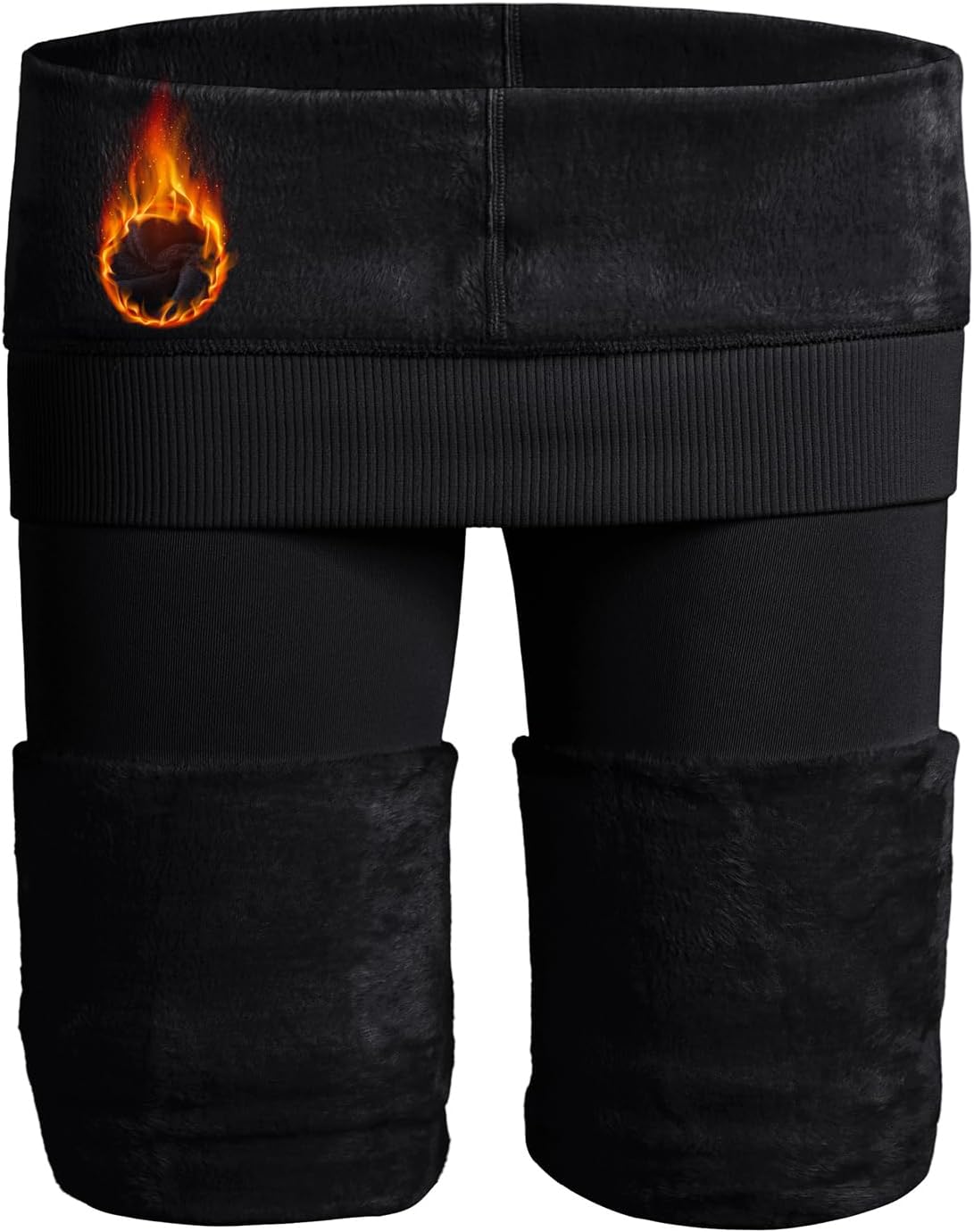 Winter Warm Fleece Lined Leggings Women,Thick Thermal Velvet Tights