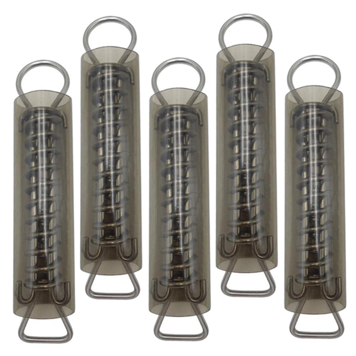 Ressorts de piscine Homoyoyo en inox avec manchons PVC pour bâche