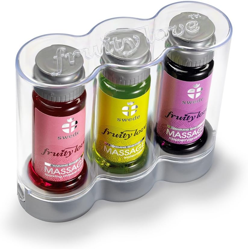 Swede Fruity Love Massage Lotion Set Watermelon Strawberry Raspberry / Grapefruit 150 ml