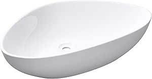 Lavabo Triangulaire Blanc Céramique Vasque À Poser Salle De Bain