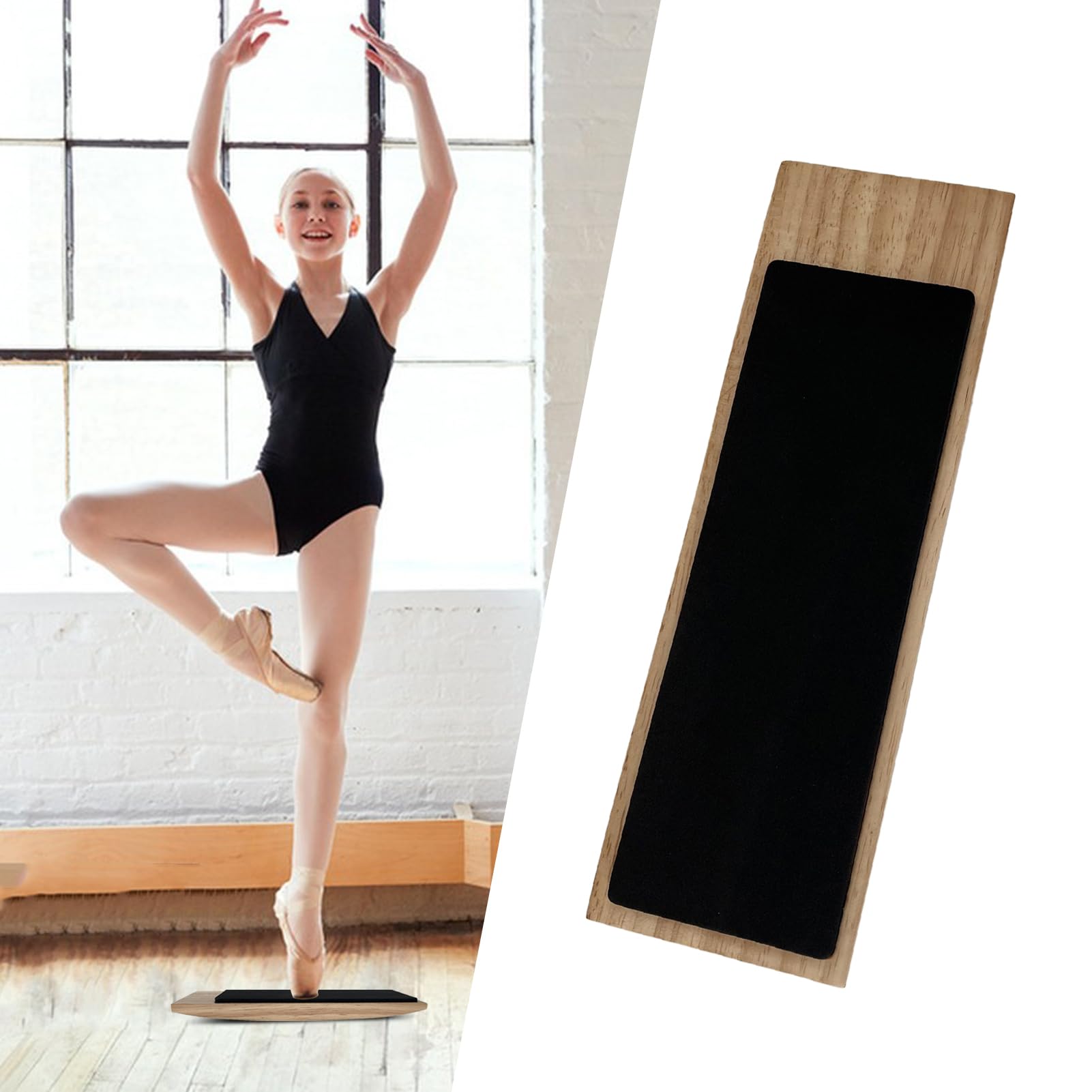 Planche à tourner de danse, patinage artistique – Aide à l'entraînement au ballet anti-fatigue pour la pratique à la maison, les studios de fitness, le théâtre, les concours, les événements de danse