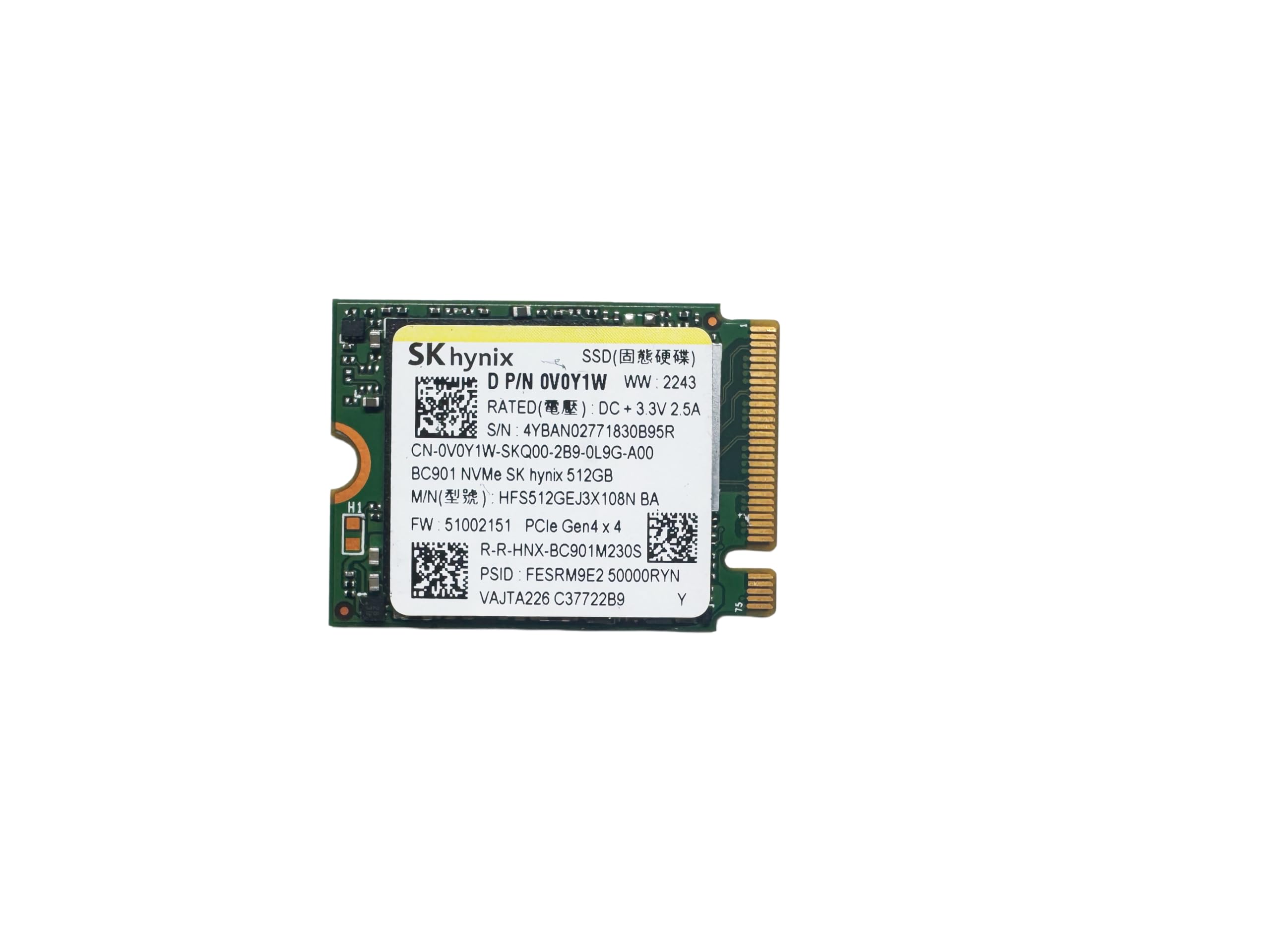 Amazon | 【整備済み品】SK hynix BC901 512GB NVMe SSD