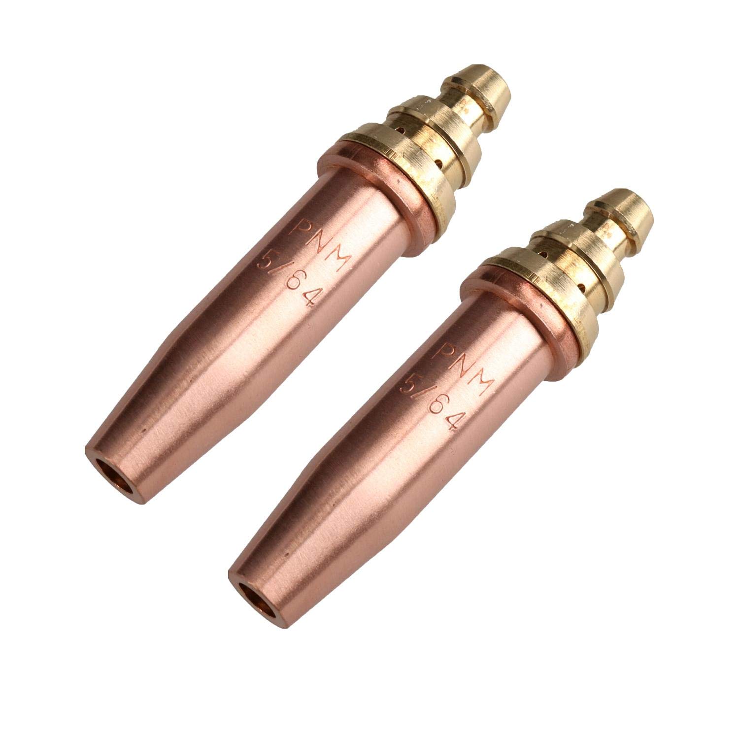 PNM Oxy Propane Gas Cutting Nozzle Tip Standard Length 5/64" 70-100mm 2pk