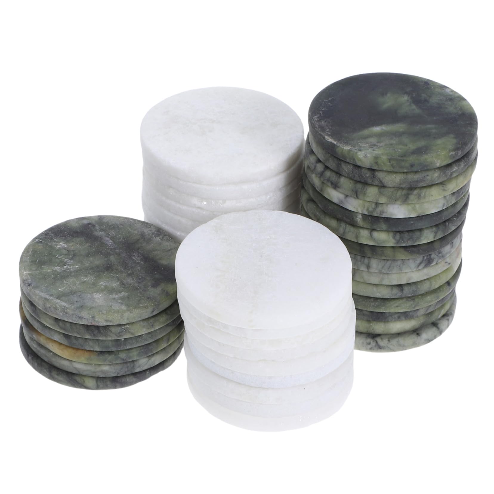 40 Piezas Piedras Planas para Lanzar al Agua Acuático Resistente al Piedras de Río Suaves para Manualidades Aire para Adultos Playa y Piscina