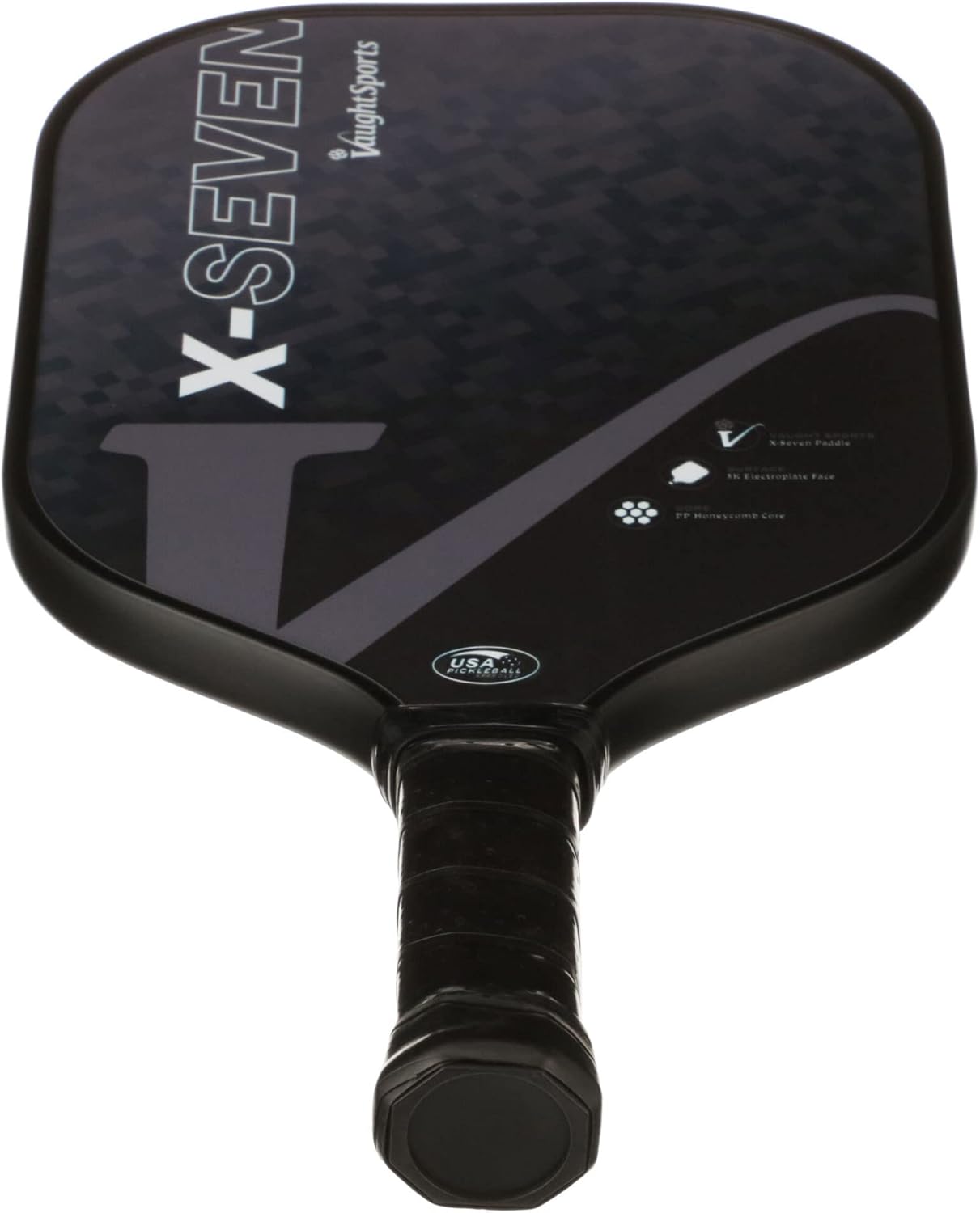 Best Pickleball Paddle for Intermediate to Advanced Players with Cushion Comfort Grip - Pickleball Racket - X-Seven Model USAPA Approved