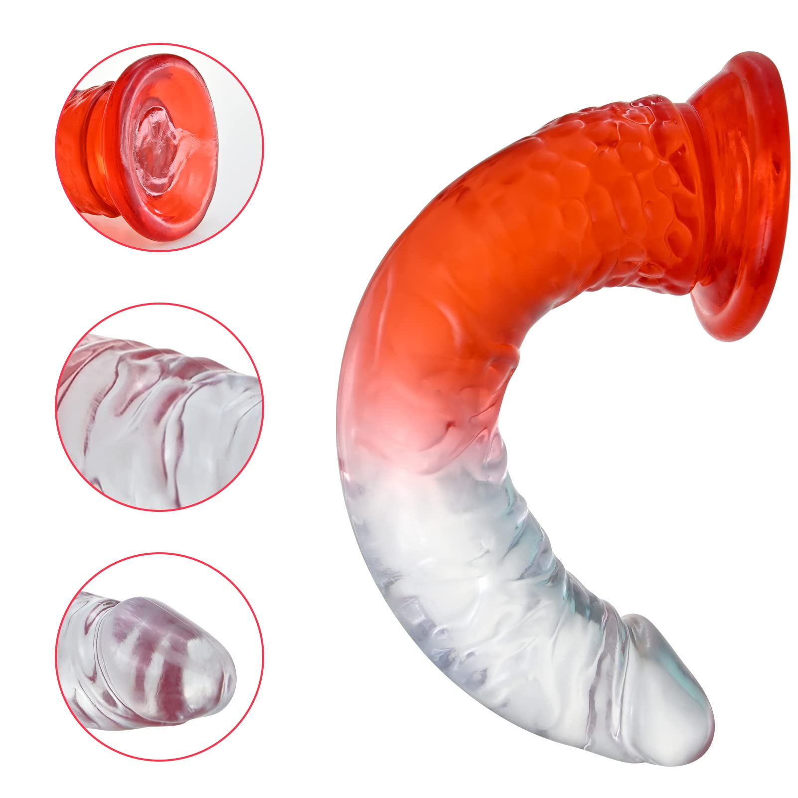 Roluck Arnés ajustable con dildo anal strap-on Plug anal removible Arnés ajustable Dildo strap-on Juguete sexual erótico SM para hombres, mujeres, parejas lesbianas