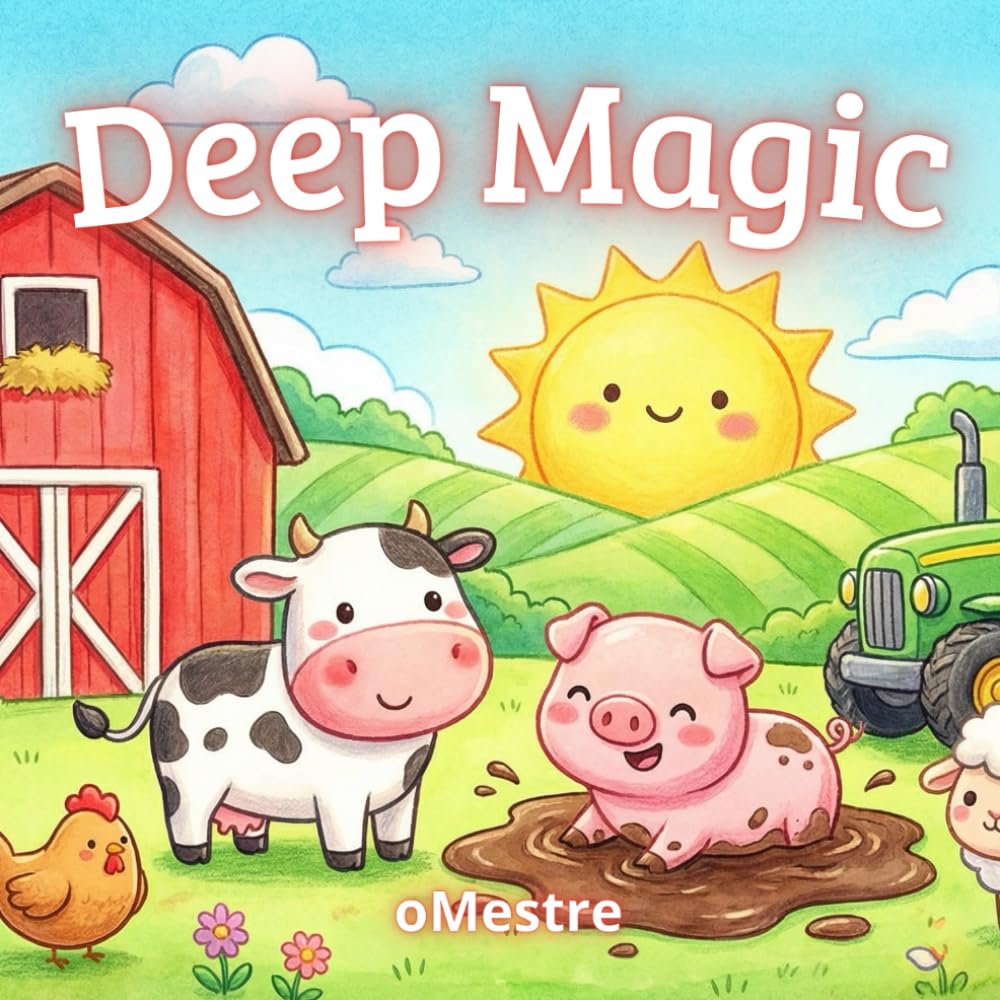 Deep Magic: Livro de Colorir e Aventuras na Fazenda