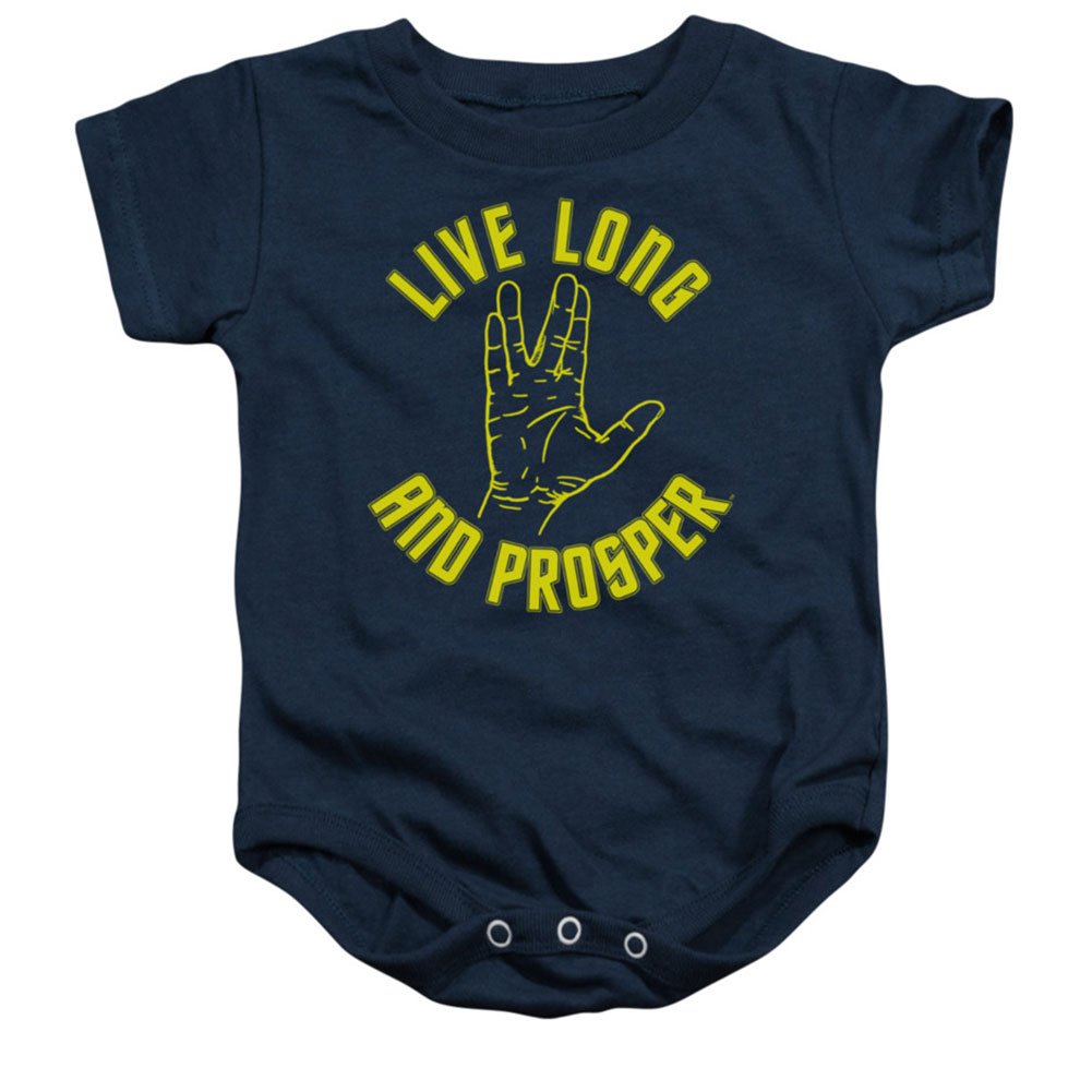 Body bébé Star Trek marine anti irritation 0-6 mois