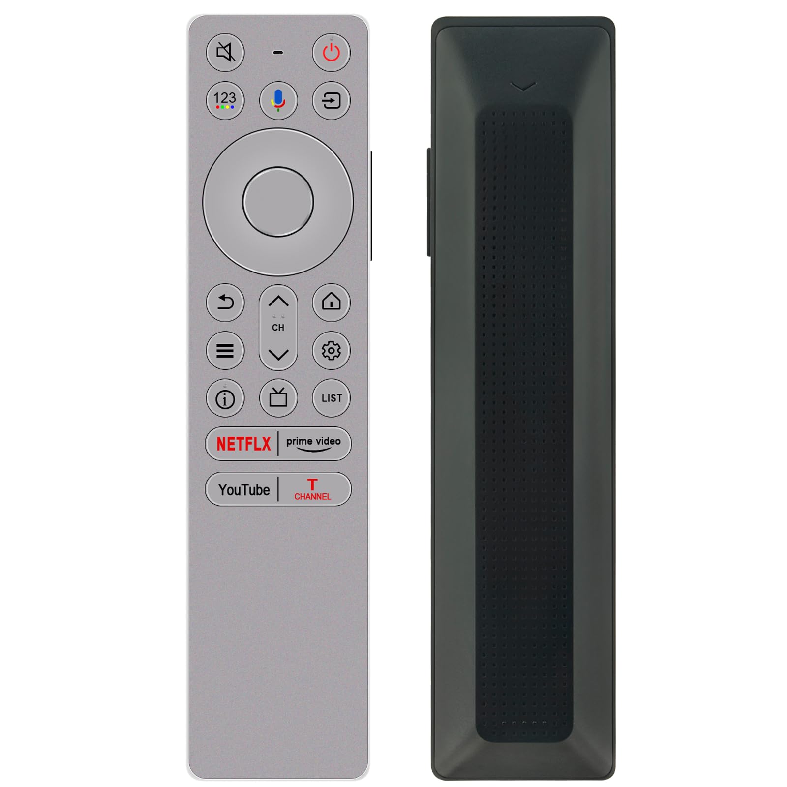 Telecomando di ricambio RC933 FUB1 adatto per TCL Mini LED Smart Android TV Q10B, con funzione vocale