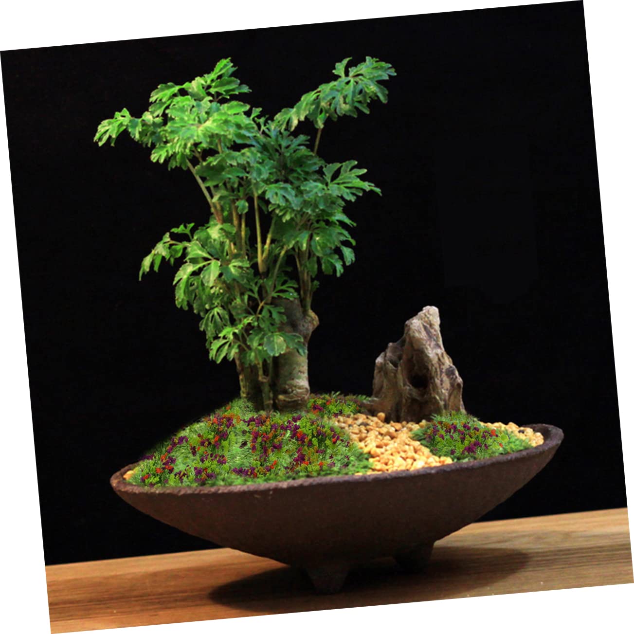 EXCEART Cespugli Di Statica Per Modellismo Decorazioni Per Diorami Scenari Di Gioco e Miniature Materiale Resistente e Facile Da Applicare Per Paesaggi Fai Da Te e Tavoli Di Sabbia