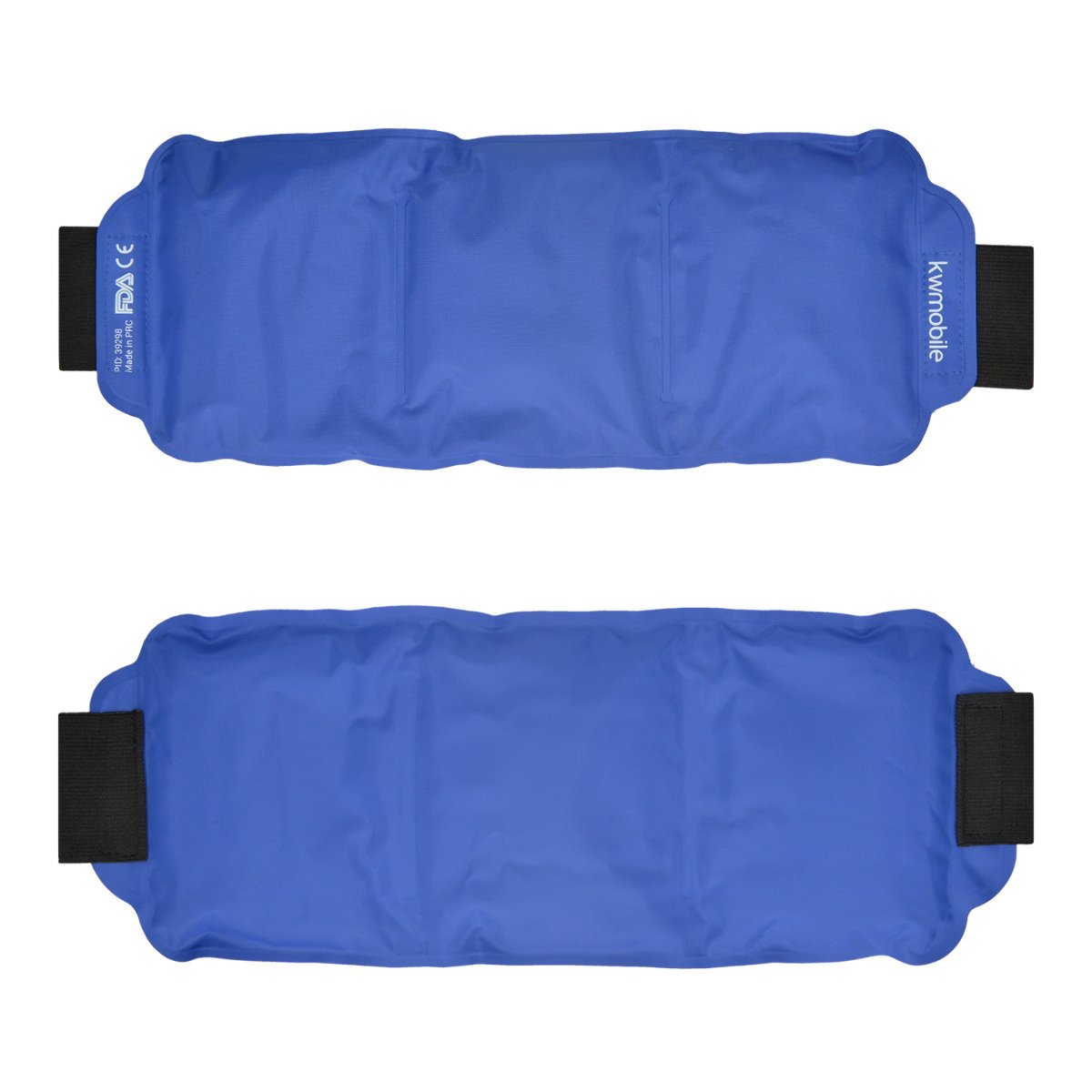 kwmobile Cuscinetto Termico Gel Caldo Freddo - Cintura Fascia Termica Elastica Schiena Addome - Cuscino Termico Ghiaccio Sintetico Borsa Acqua Calda