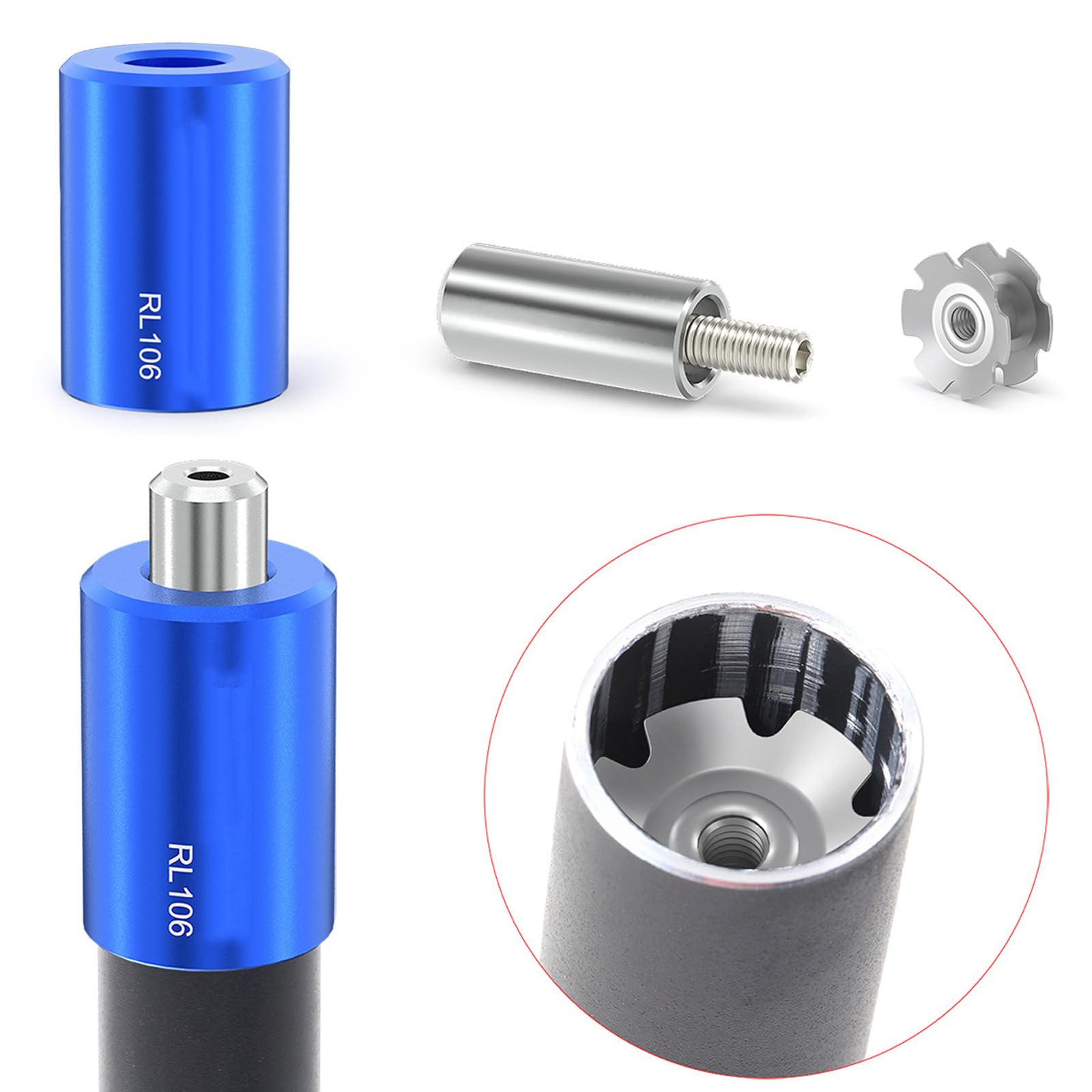 Ibasenice Lot De 20 écrous étoile Pour Fourche De Vélo - Connexion