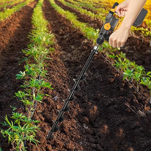 Strong Endurance 19500Mah Li Ion Cordless Brushless SDS Rotary Hammer Drill Body Demolition with Bit Two Modes Battery Automatic Protection for Households DIY Studios Decoration Industries 1400R/Min 6 Strong Endurance 19500Mah Li Ion Cordless Brushless SDS Rotary Hammer Drill Body Demolition with Bit Two Modes Battery Automatic Protection for Households DIY Studios Decoration Industries 1400R/Min - Image 6