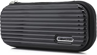 KAYOND Hard Pencil Case PC Hard Shell case for Executive Fountain Pen,Ballpoint Pen,Stylus Touch Pen (Black)