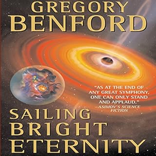 Sailing Bright Eternity Audiolibro Por Gregory Benford arte de portada